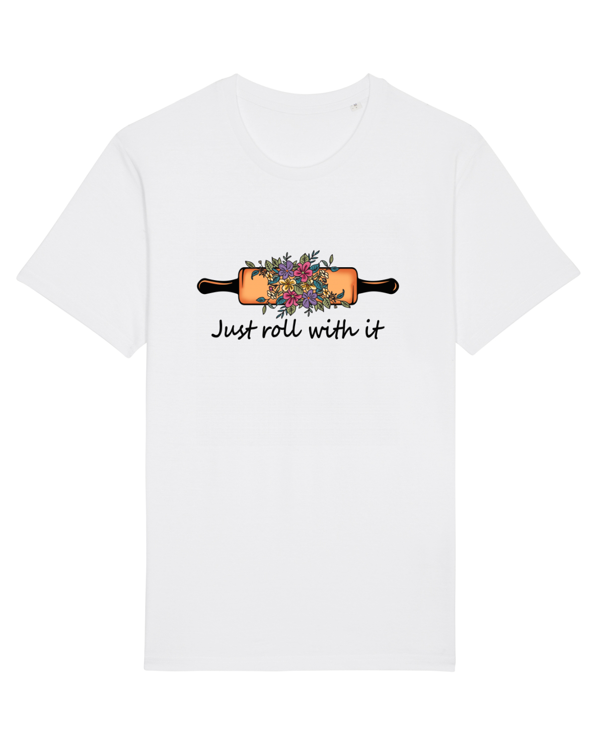 Tricou mânecă scurtă Unisex Rocker White