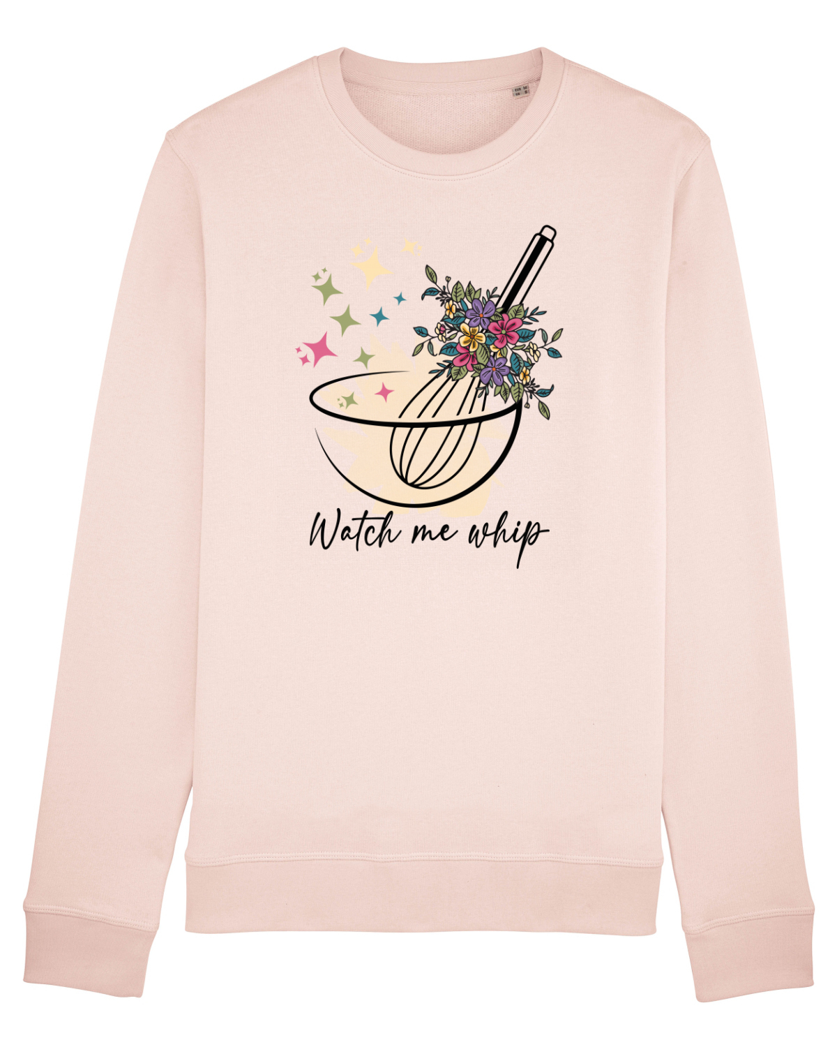 Bluză mânecă lungă Unisex Rise Candy Pink