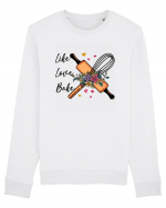 Like Love Bake Bluză mânecă lungă Unisex Rise