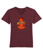 Micul KIM Tricou mânecă scurtă guler V Bărbat Presenter