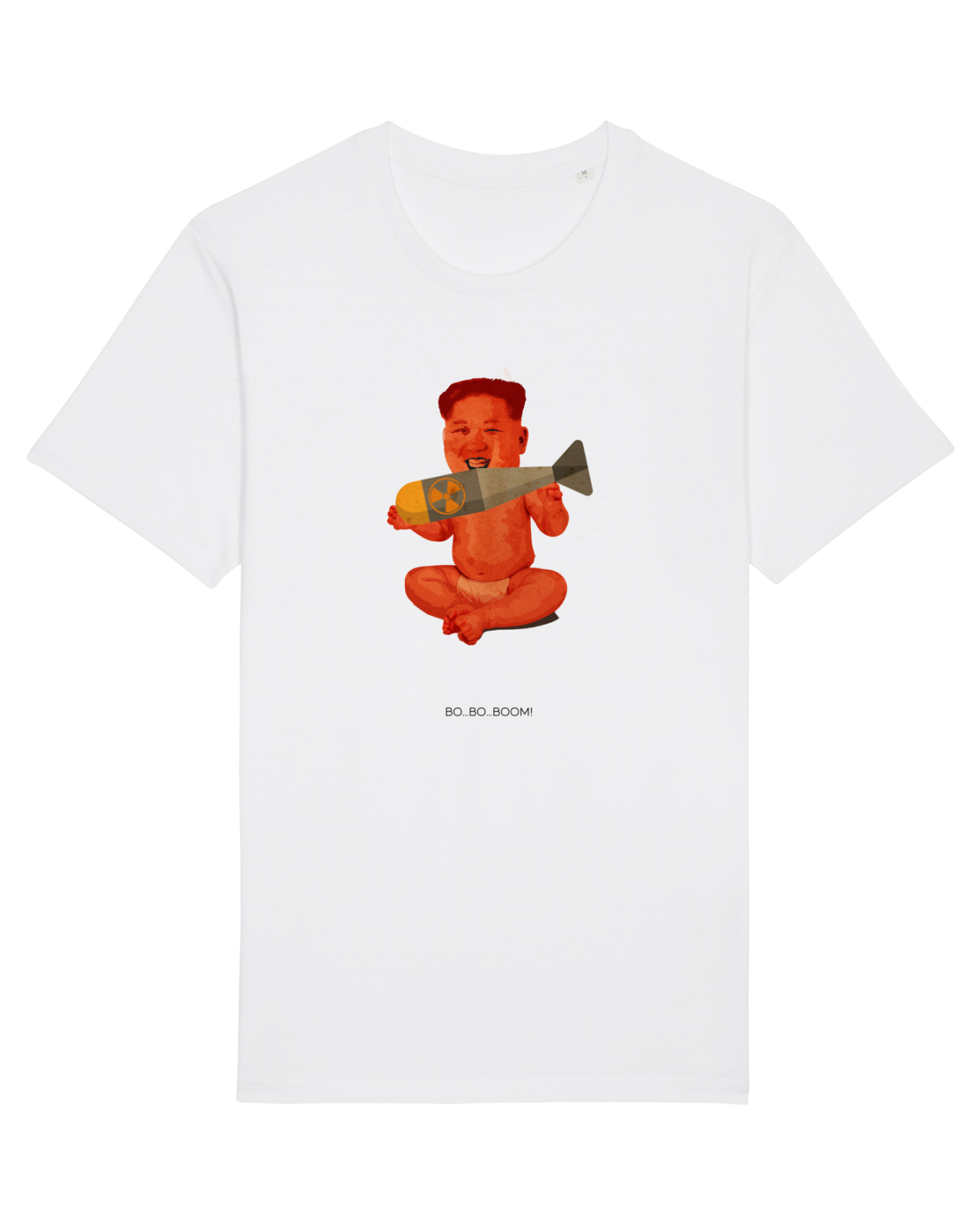 Tricou mânecă scurtă Unisex Rocker White
