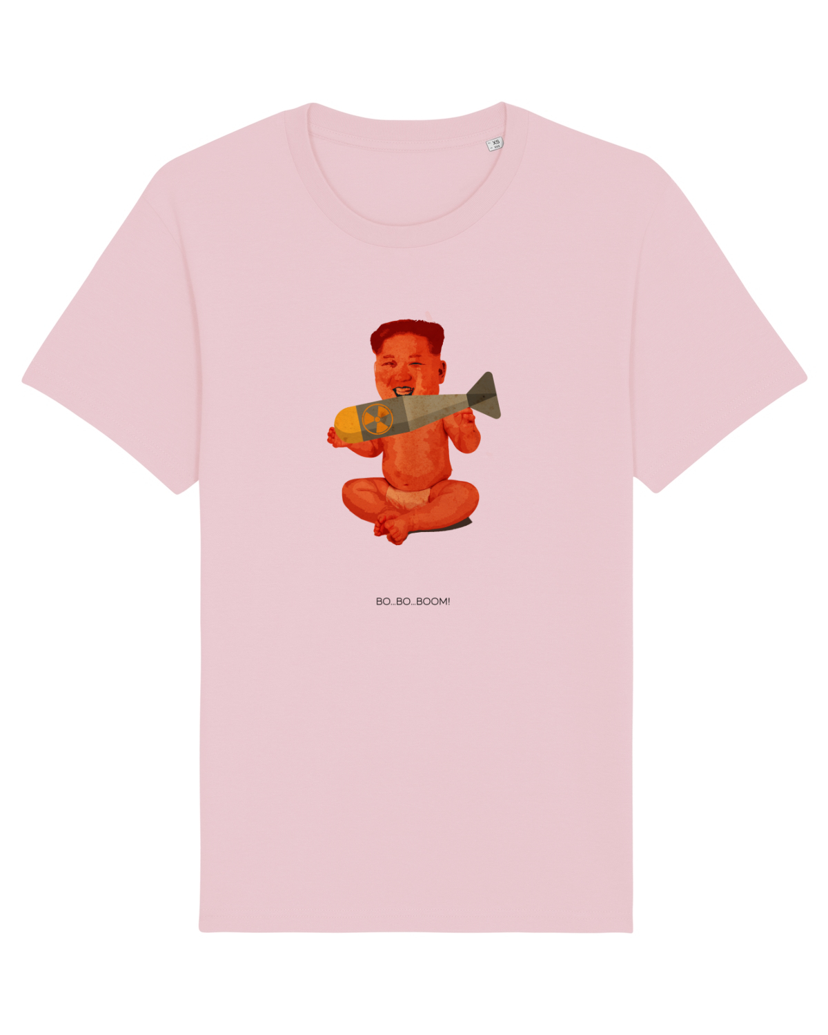 Tricou mânecă scurtă Unisex Rocker Cotton Pink