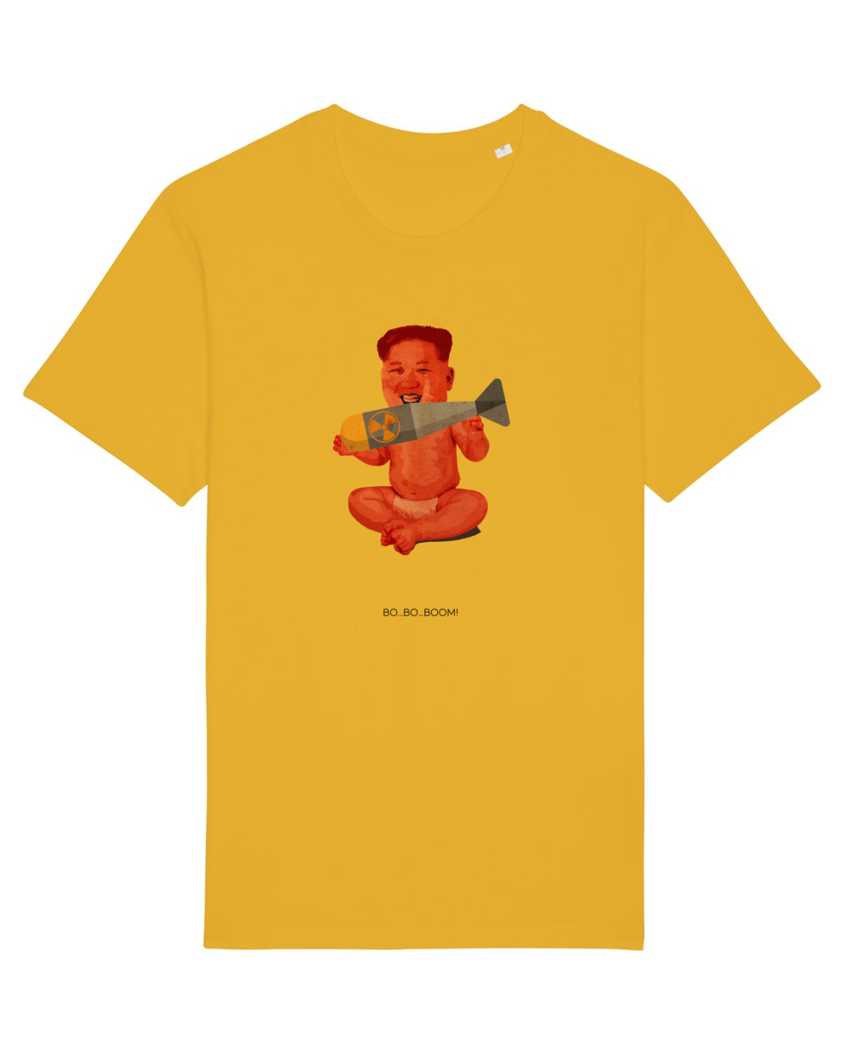 Tricou mânecă scurtă Unisex Rocker Spectra Yellow