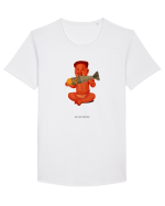 Micul KIM Tricou mânecă scurtă guler larg Bărbat Skater