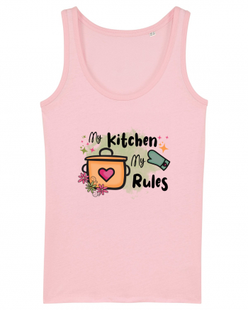 My Kitchen My Rules Cotton Pink