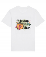 My Kitchen My Rules Tricou mânecă scurtă Unisex Rocker