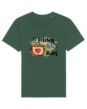 My Kitchen My Rules Bottle Green