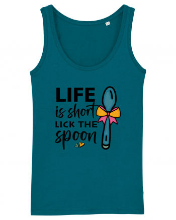 Life is short lick the spoon Ocean Depth