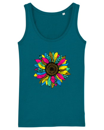 Sunflower summer colors Ocean Depth