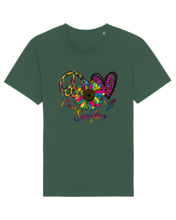 Peace Sunshine Love Bottle Green