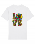 LOVE Tricou mânecă scurtă Unisex Rocker