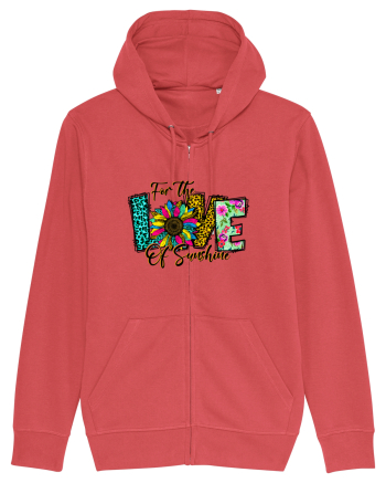 For the love of sunshine Carmine Red
