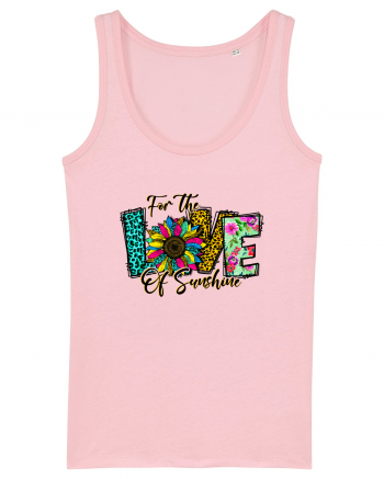 For the love of sunshine Cotton Pink