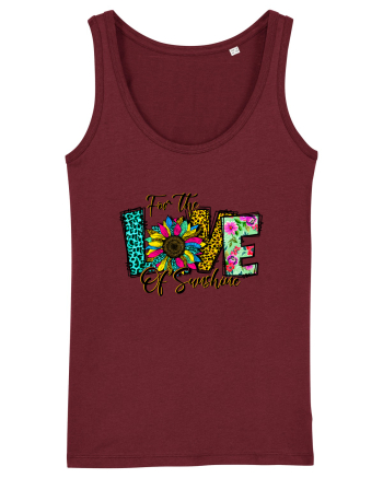 For the love of sunshine Burgundy