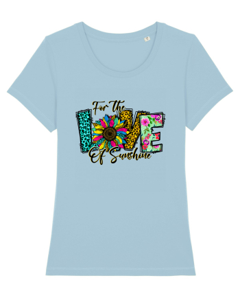 For the love of sunshine Sky Blue