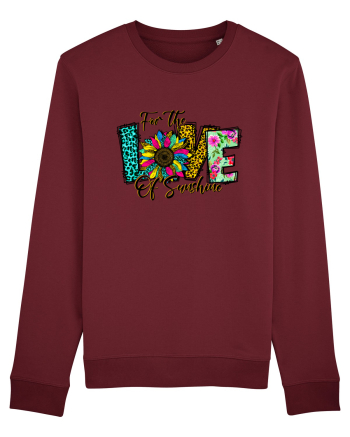 For the love of sunshine Burgundy