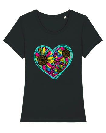 Sunflower Heart Black