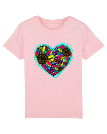 Sunflower Heart Cotton Pink