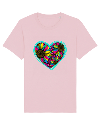Sunflower Heart Cotton Pink