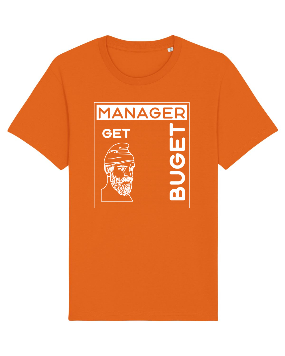 Tricou mânecă scurtă Unisex Rocker Bright Orange