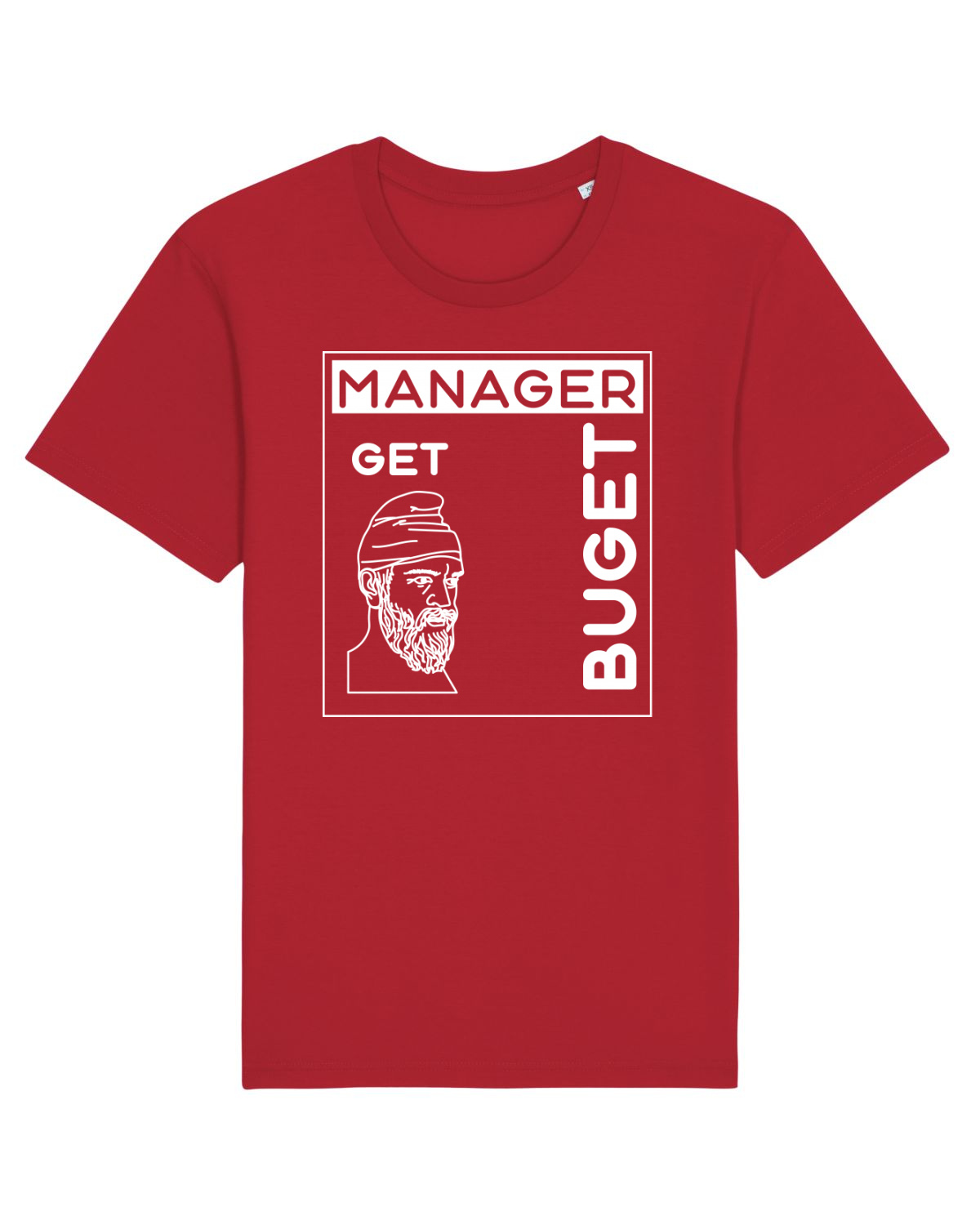 Tricou mânecă scurtă Unisex Rocker Red