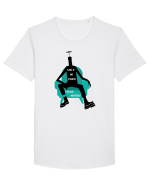 Vino în portofoliul nostru Tricou mânecă scurtă guler larg Bărbat Skater