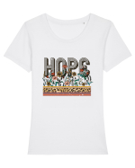 Hope Tricou mânecă scurtă guler larg fitted Damă Expresser