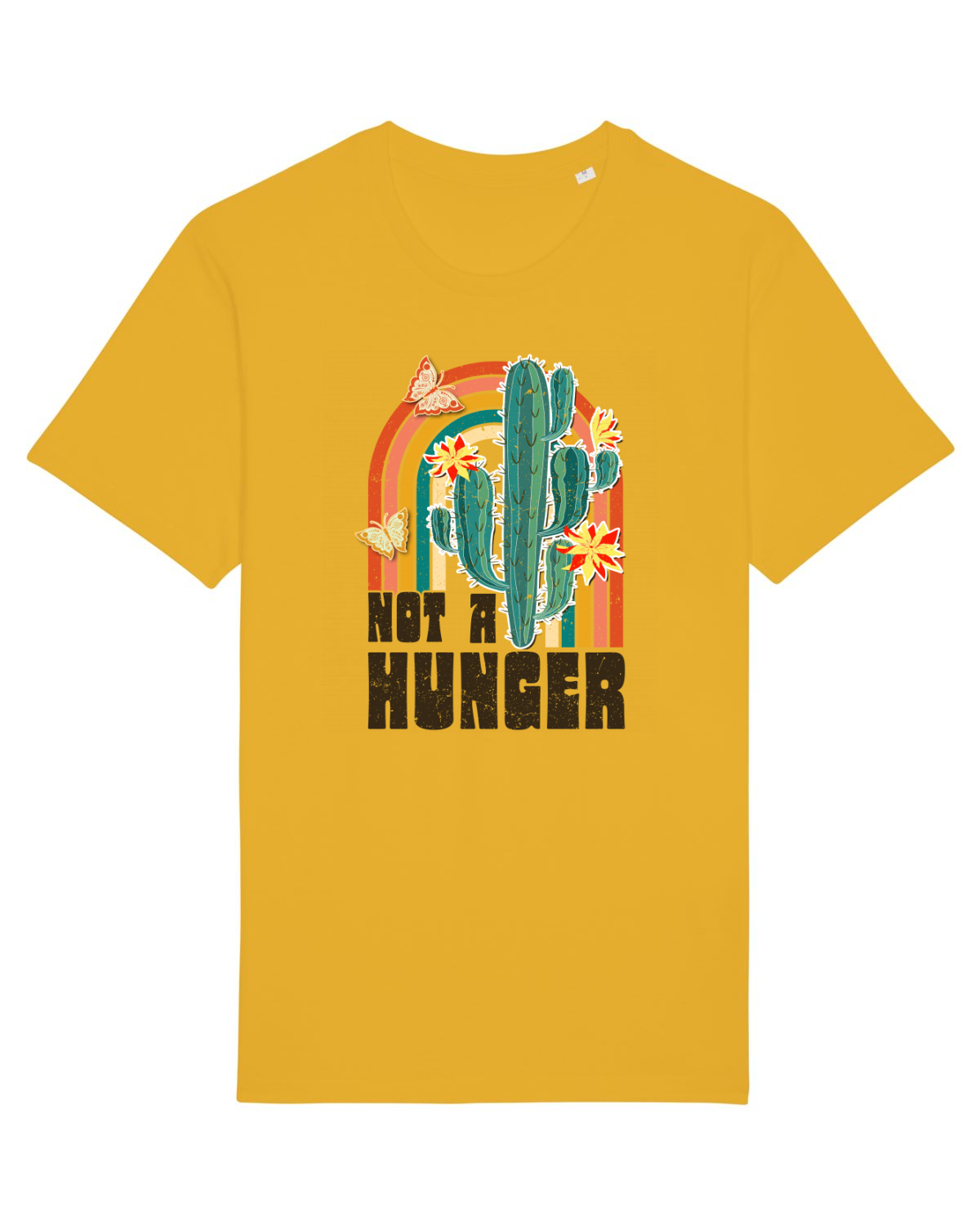 Tricou mânecă scurtă Unisex Rocker Spectra Yellow