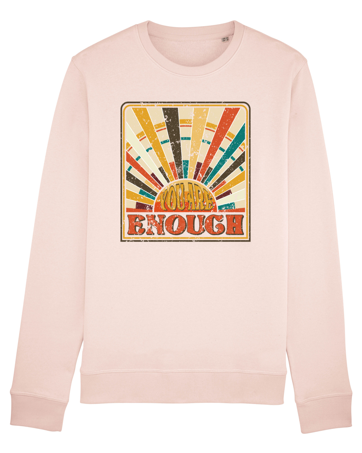 Bluză mânecă lungă Unisex Rise Candy Pink
