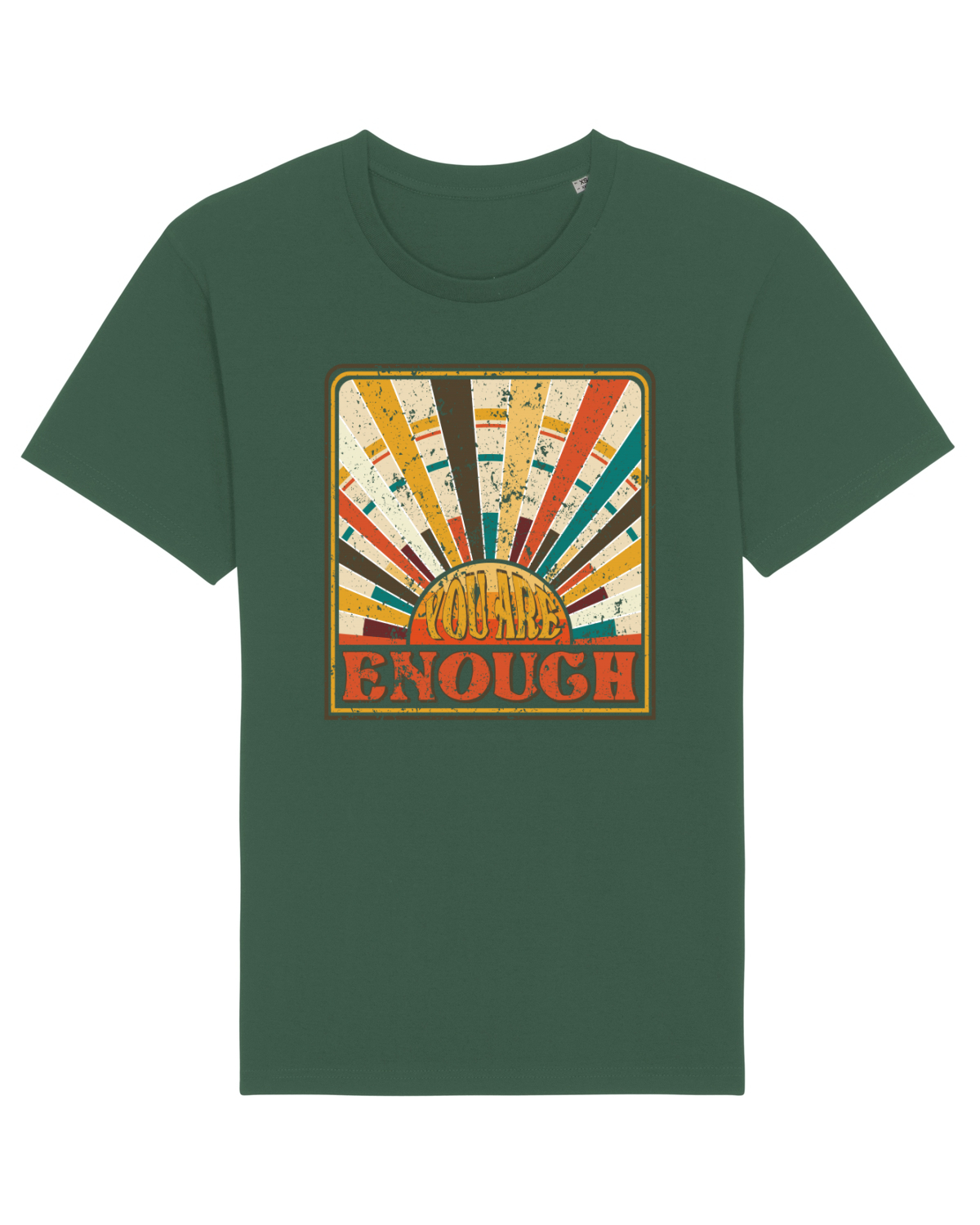 Tricou mânecă scurtă Unisex Rocker Bottle Green