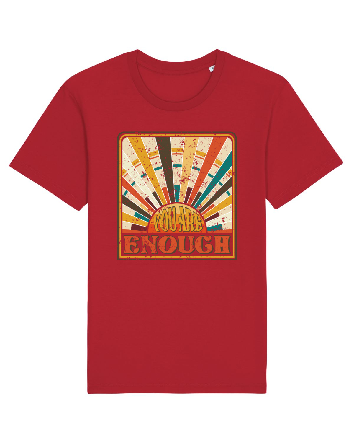 Tricou mânecă scurtă Unisex Rocker Red