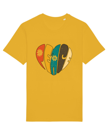 Peace Retro Heart Spectra Yellow