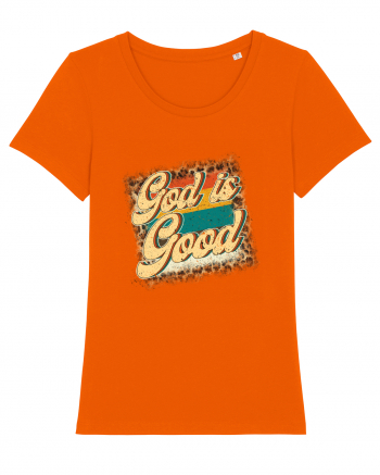 God is Good Bright Orange