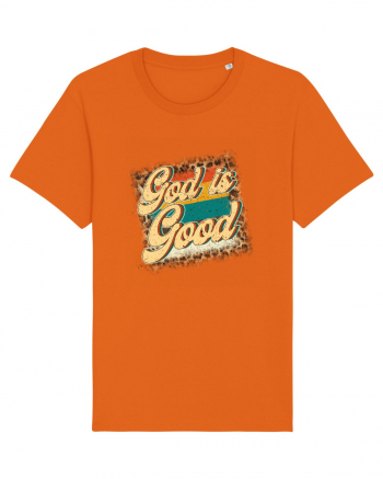 God is Good Bright Orange
