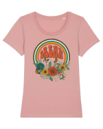 Dream Tricou mânecă scurtă guler larg fitted Damă Expresser