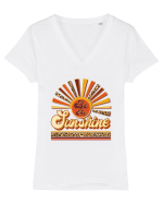 Be the Sunshine Tricou mânecă scurtă guler V Damă Evoker