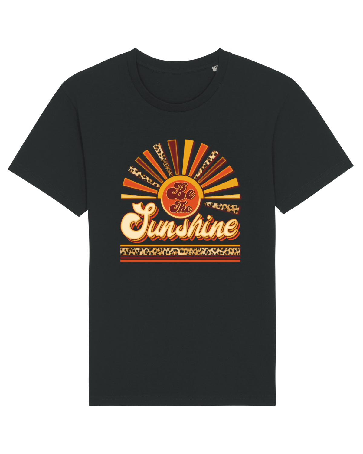Tricou mânecă scurtă Unisex Rocker Black