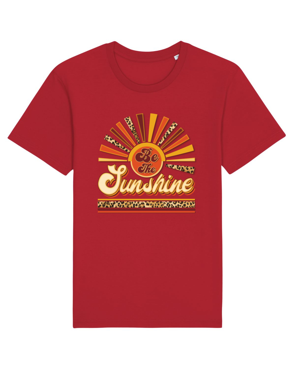 Tricou mânecă scurtă Unisex Rocker Red