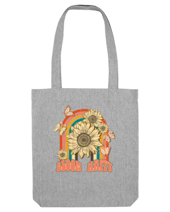 Bloom Rainbow Happy Heather Grey