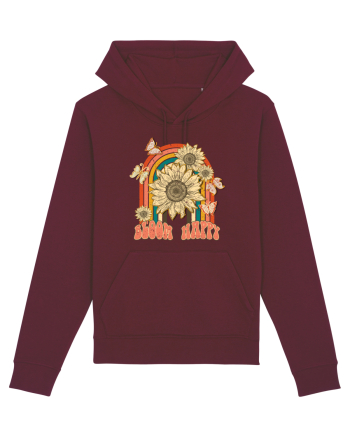 Bloom Rainbow Happy Burgundy