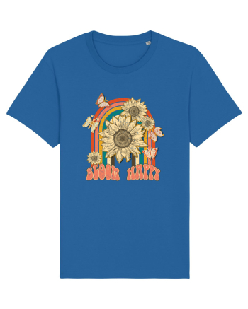 Bloom Rainbow Happy Royal Blue