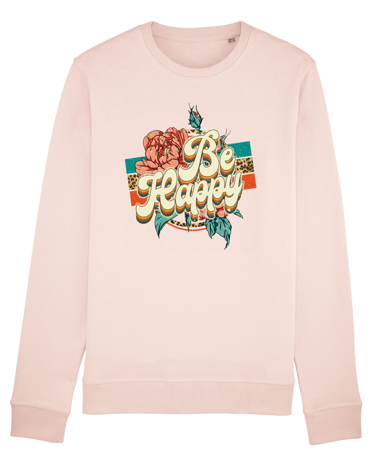 Bluză mânecă lungă Unisex Rise Candy Pink