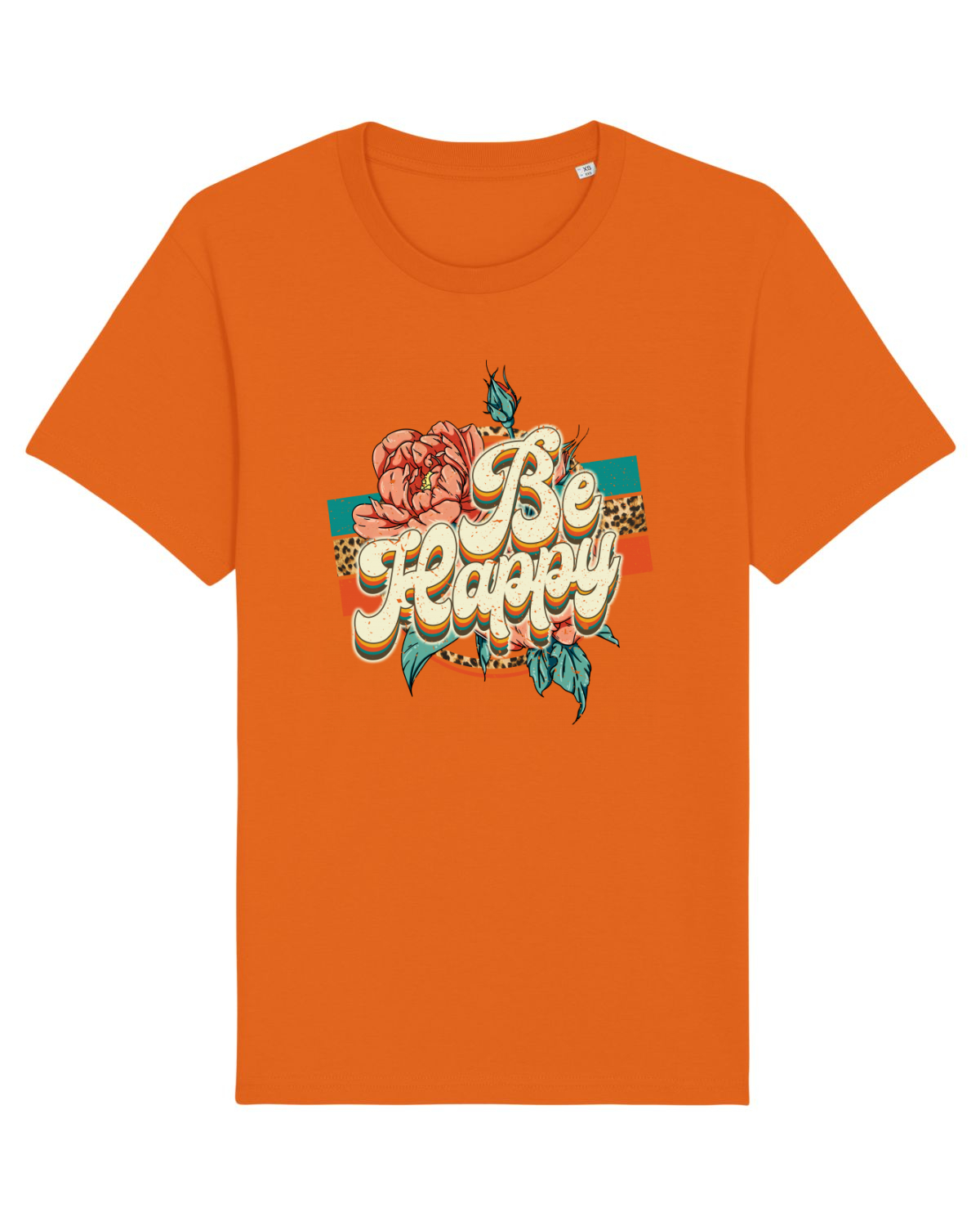 Tricou mânecă scurtă Unisex Rocker Bright Orange