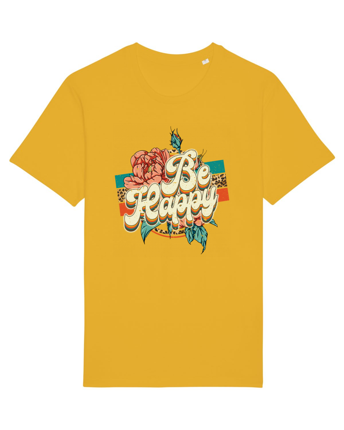 Tricou mânecă scurtă Unisex Rocker Spectra Yellow