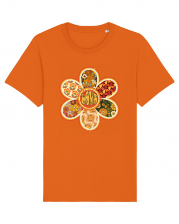 Hippie Love Bright Orange