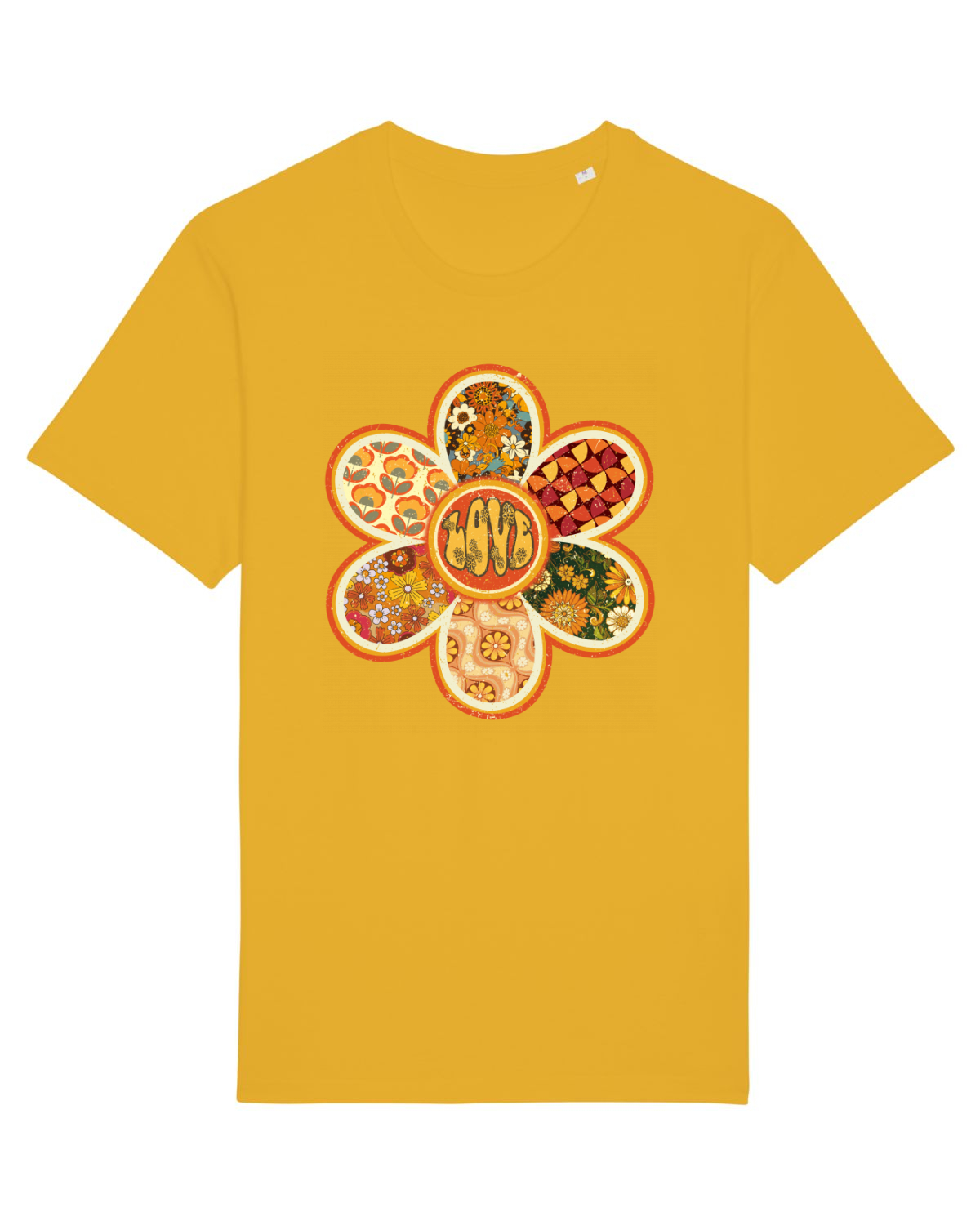 Tricou mânecă scurtă Unisex Rocker Spectra Yellow