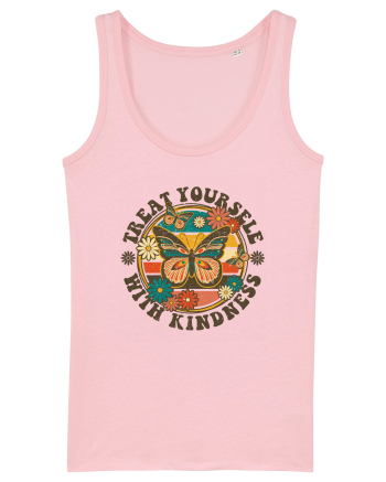 Treat Yourself With Kindness Cotton Pink