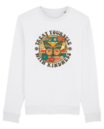 Treat Yourself With Kindness Bluză mânecă lungă Unisex Rise