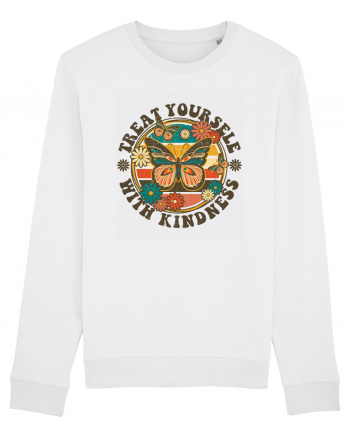 Treat Yourself With Kindness White