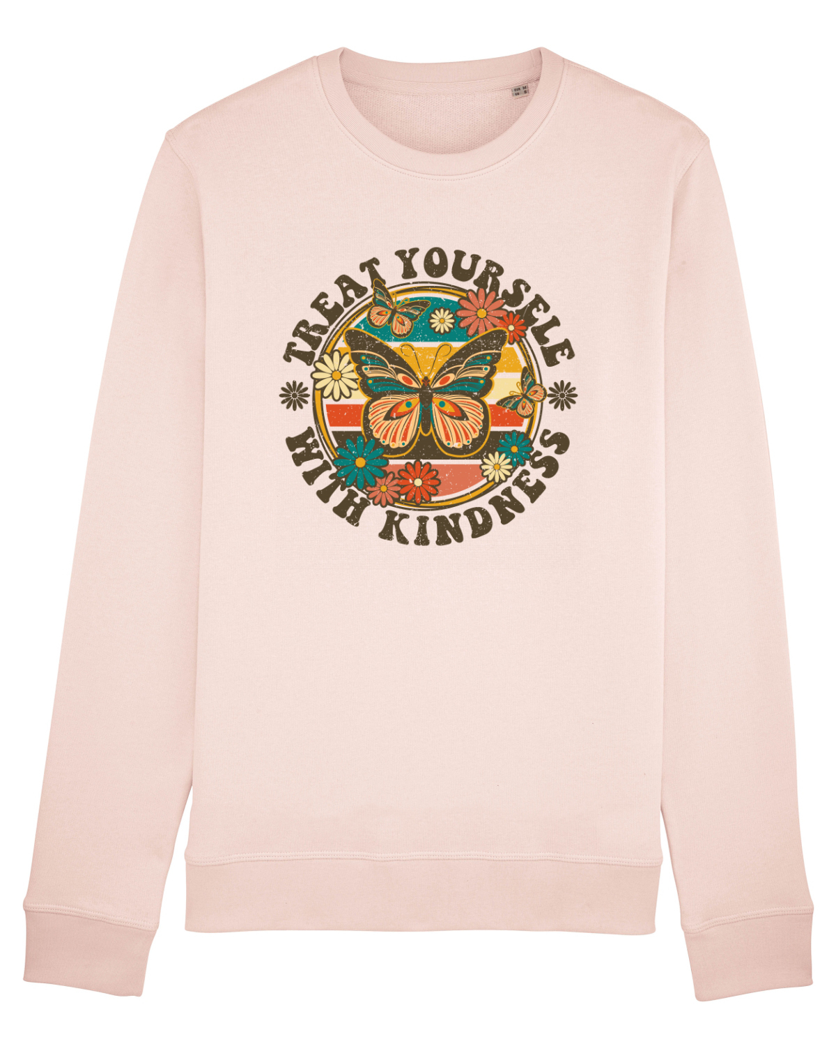 Bluză mânecă lungă Unisex Rise Candy Pink